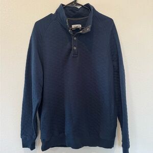 Goodfellow Men's Navy Quilted Sweater